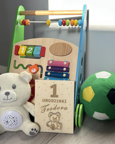 Drewniana kartka okolicznościowa Drewniana kartka okolicznościowa